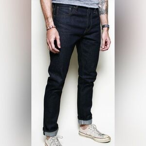 Rogue Territory Men's Silveridge Straight Slim Fit Jeans - Black